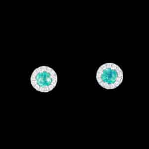 Pendientes esmeralda