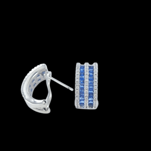 Pendientes zafiro