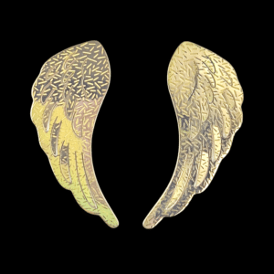 Pendientes Alas de Angel 18k